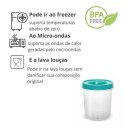 Ver imagem 6 de Kit 2 Potes de Mantimentos Redondo C/ Tampa Rosca 3,3 Litros