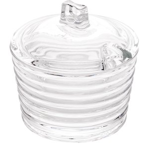 Açucareiro de Cristal Colméia 10cm X 10cm - Lyor