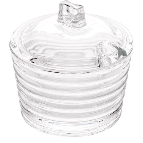 Açucareiro de Cristal Colméia 10cm X 10cm - Lyor