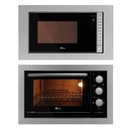 Ver imagem 1 de Kit Forno Elétrico 48l + Micro-ondas 25l Fischer Fit Line Embutir Inox 220v