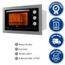 Kit Forno Elétrico 48l + Micro-ondas 25l Fischer Fit Line Embutir Inox 220v - 2