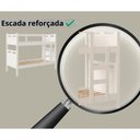 Ver imagem 5 de Beliche Cama para Meninos C/2 Colchões Confortáveis Branca