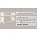 Ver imagem 3 de Beliche Cama para Meninos C/2 Colchões Confortáveis Branca