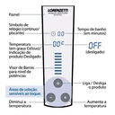 Ver imagem 3 de Chuveiro Lorenzetti Acqua Century Digital Preto 127v 5500w