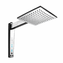 Ver imagem 1 de Chuveiro Lorenzetti Acqua Century Digital Preto 127v 5500w