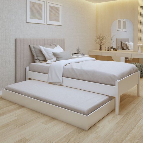 Cama de Solteiro Turca com Cama Auxiliar Move