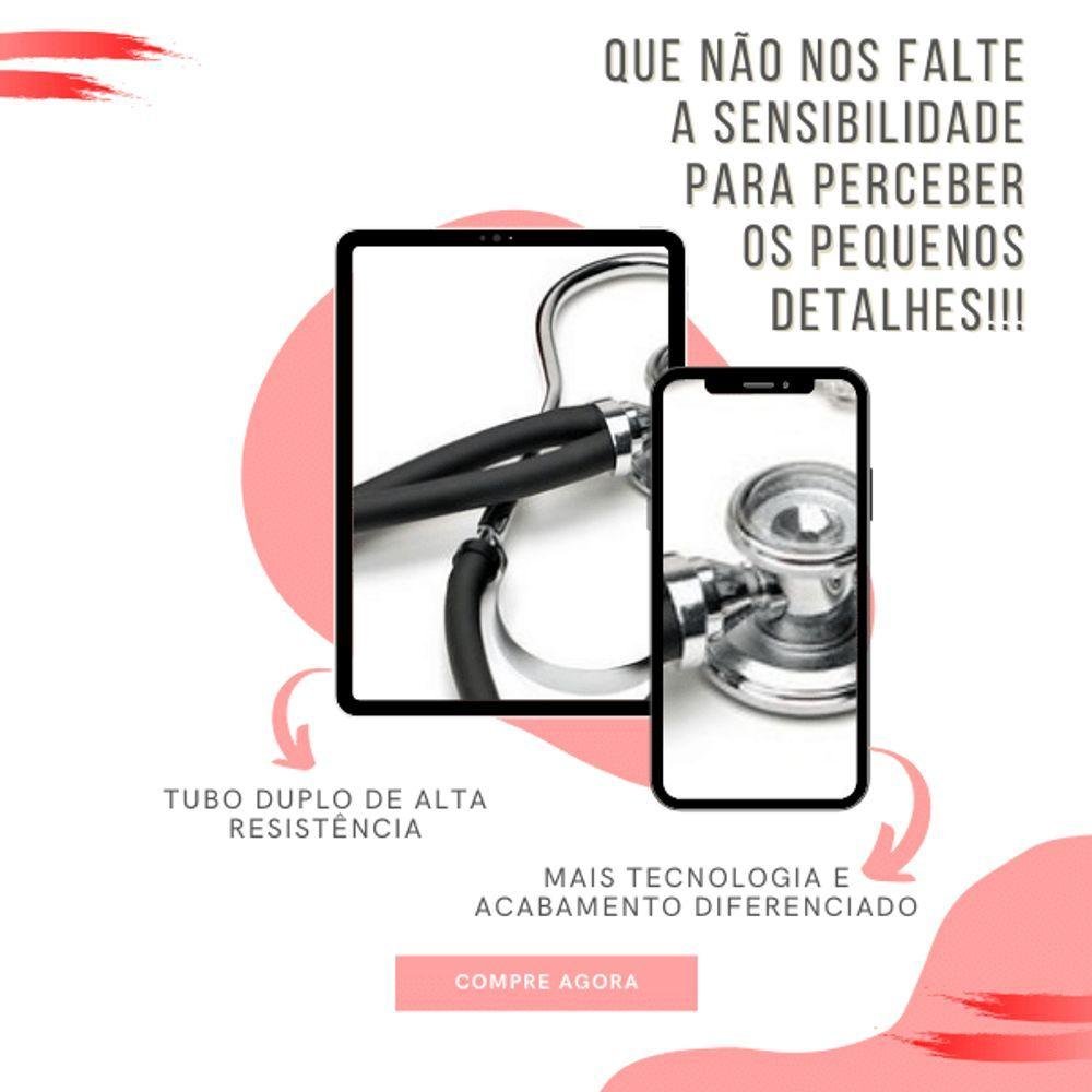 Kit Bolsa Fisioterapia Acadêmico Martelo Buck Goniômetro Preto - 10