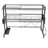Escorredor de Louça Modular Suspenso 2 Andares Cozinha Pia Bancada Comprimento Ajustavel Copo Prato  - 10