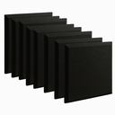 Ver imagem 2 de Placa Lã de Pet Preto Chanfrado 60 X 60 X 5 Cm - 35kg/m³