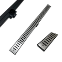 Ver imagem 1 de Ralo Linear Abre Fecha 5x70 Inox 304 Coletor Preto