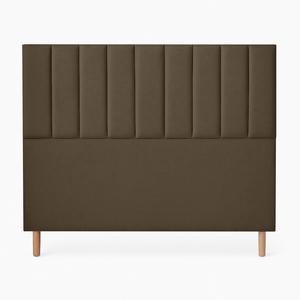 Cabeceira Estofada Queen Rebeca 160 Cm Tecido Suede - Dritex:marrom