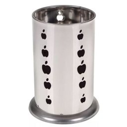 Escorredor Seca Talheres Aço Inox Louça Porta Talher Premium - Porta Talheres Cozinha Fundo Vazado - - 1