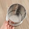 Escorredor Seca Talheres Aço Inox Louça Porta Talher Premium - Porta Talheres Cozinha Fundo Vazado - - 5