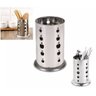 Escorredor Seca Talheres Aço Inox Louça Porta Talher Premium - Porta Talheres Cozinha Fundo Vazado - - 3