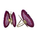 Ver imagem 3 de Porta Guardanapo Argola Borboleta Ágata 5 a 7 cm - Pç