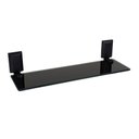 Ver imagem 3 de Kit Banheiro Lavabo Aluminio E Vidro Preto Fosco 6 Peças