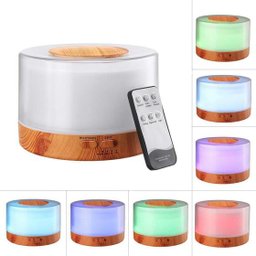 Umidificador 500ml Difusor de Óleo Essencial Umidificador de Ar Doméstico Difusor de Aroma Aromatera - 4