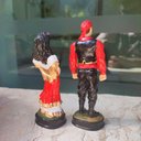Ver imagem 3 de Imagem Casal de Ciganos em Resina 15 Cm