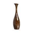 Ver imagem 3 de Vaso de Cerâmica Marrom para Decoração de Sala Vanguard Petra 40,5x12x7 cm