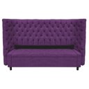 Ver imagem 1 de Kit Cabeceira e Calçadeira Baú King Everest P02 195cm para Cama Box Suede - Doce Sonho Móveis