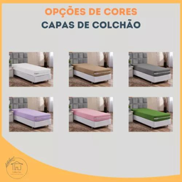 Capa Colchão de Colchonete:azul Marinho - 5