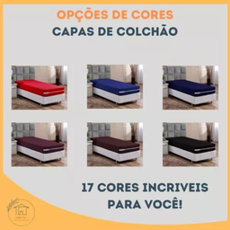 Capa Colchão de Colchonete:azul Marinho - 4