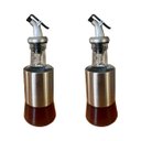 Ver imagem 1 de Galheteiro 200ml com Bico Dosador para Azeite Óleo 2 Unid.