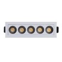 Ver imagem 1 de Spot de Embutir Powerus Picco 38° 10w 3000k Irc90 Branco Fundo Preto