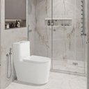 Ver imagem 4 de Vaso Sanitário Monobloco Esmaltado Completo Xambre Mx103 Cor:branco