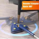 Ver imagem 3 de Mop de Limpeza Triângulo Giratório 360 Esfregão - Azul