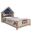 Ver mais imagens de Cama Montessoriana Infantil Solteiro 100% MDF Branco