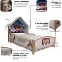 Ver imagem 5 de Cama Montessoriana Infantil Solteiro 100% MDF Branco