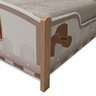 Cama Montessoriana Infantil Solteiro 100% MDF Branco - 11