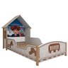 Cama Montessoriana Infantil Solteiro 100% MDF Branco - 9