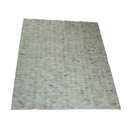 Ver imagem 1 de Tapete de Couro Quadriculado 1,80x1,50m Branco