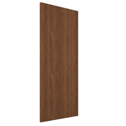 Porta Madeira Lisa 210x80 Pronta Instalar Acabamento UV:Imbuia