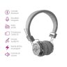 Fone de Ouvido Headphone Bluetooth Micro Sd Mp3 Rádio Fm Player B05 Cinza - 1