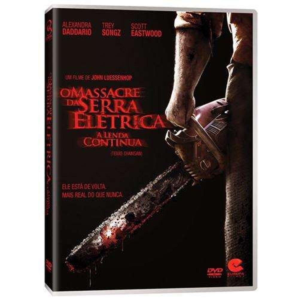 Dvd o Massacre da Serra Elétrica - a Lenda Continua | MadeiraMadeira