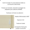 Ver imagem 3 de Cabeceira de Cama Box Estofada 140 Cm Casal Stela Suede