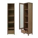 Ver imagem 6 de Cristaleira Ditália 1 Porta de Vidro 1 Gaveta E-962 cor:diamond