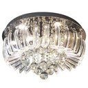 Ver imagem 1 de Plafon Sobrepor Led Cristal e Acrílico Greta 45cm 24w Luz Amarela Quente