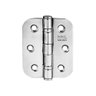Dobradiça de Inox com Anel 1296-3 Cromada 3.1/2"x3" Pç - 1