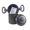 Ver imagem 5 de Panela Cuscuzeiro Alumínio Alça Baquelite Preto