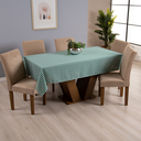 Ver imagem 1 de Toalha de Mesa Brisa Xadrez 4 Lugares 1 Pç - Verde
