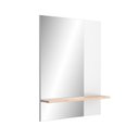 Ver imagem 3 de Espelheira para Banheiro Báltico 60cm Branco/faia Móveis Bosi