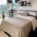 Ver imagem 2 de Cobertor Sherpa Glamour King 2,50x2,70 -Appel - Poa Rose
