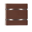 Ver imagem 3 de Arandela Luminária Slim 2 Frisos Interna e Externa Led G9