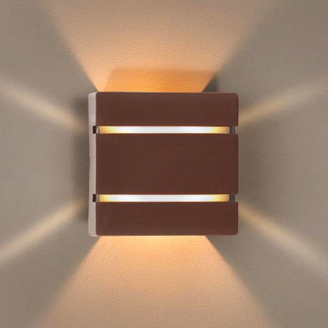 Arandela Luminária Slim 2 Frisos Interna e Externa Led G9