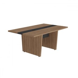 Mesa de Reunião Modular Y37 Nogal/preto - Artany - 2