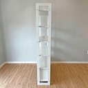 Ver imagem 7 de Estante Linea Ample 6 Prateleiras Madeira de Pinus 100cm Branco